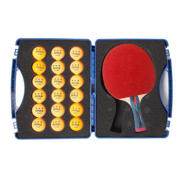 JOOLA Tour Expert Table Tennis Racket & Ball Case Set