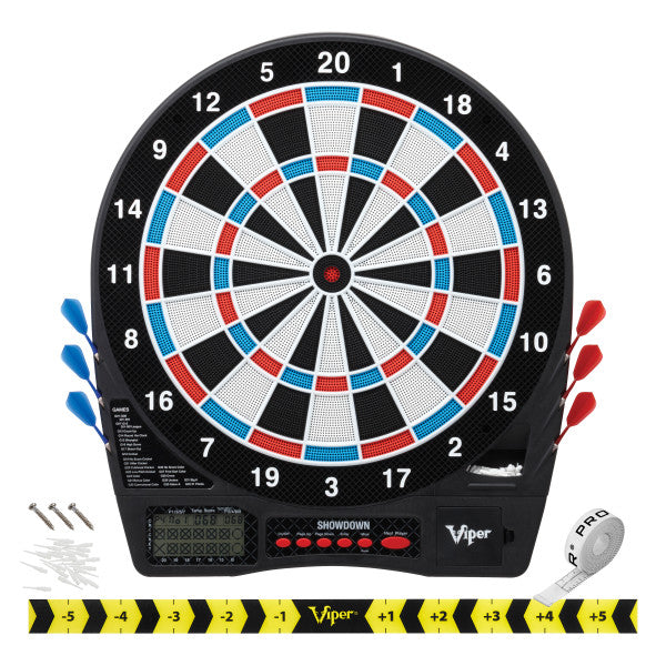 Viper Showdown Electronic Dartboard, 15.5