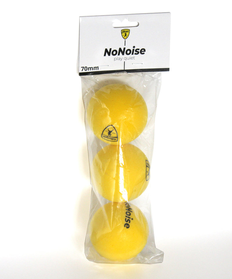 Killerspin NoNoise Ping Pong Balls and Pack of 3 balls