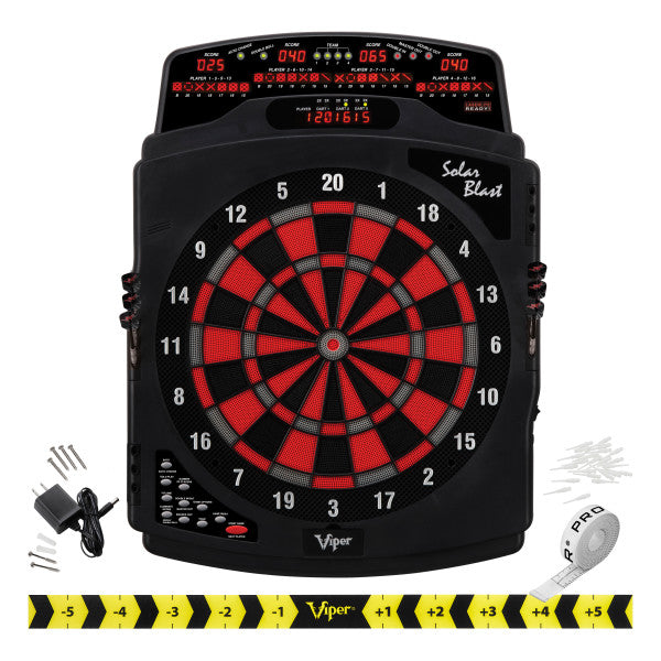 Viper Solar Blast Electronic Dartboard, 15.5